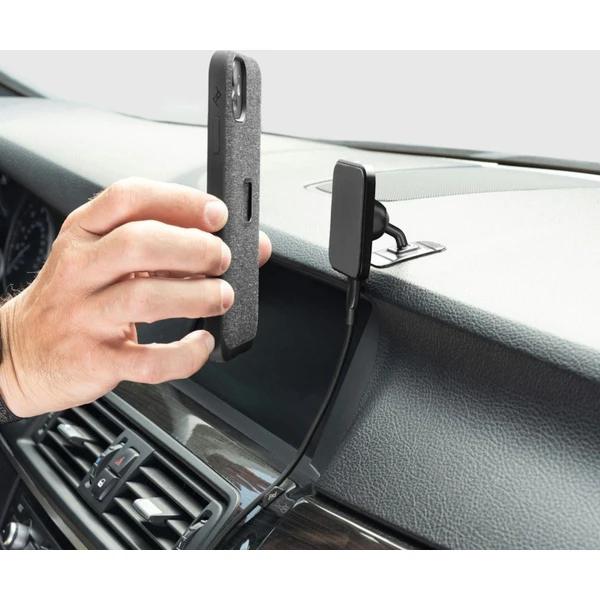 Peak Design Car Mount VHB MagSafe Qi2 držiak do auta čierny (s nabíjaním) - Držiaky - Obrázok IJ3E000N01