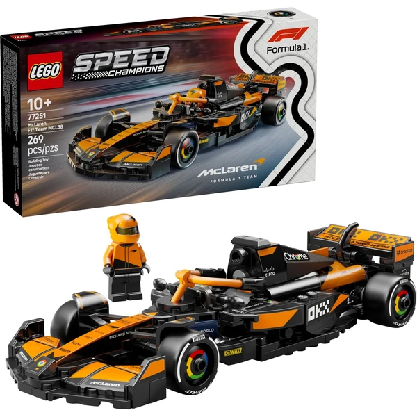 LEGO Speed ??Champions 77251 Závodné auto McLaren F1 Team MCL38 - LEGO - Hlavný obrázok