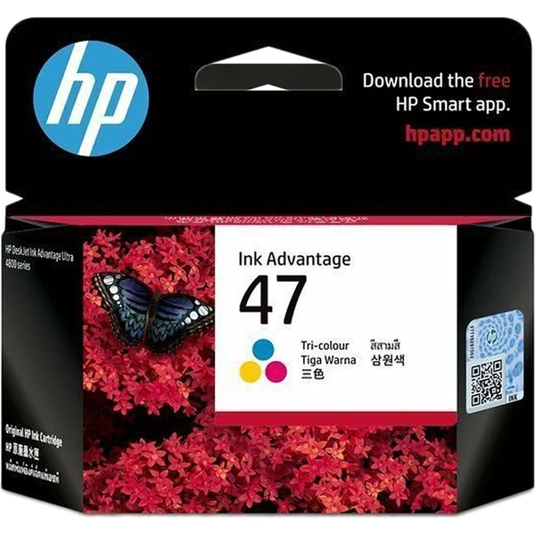 HP 6ZD21AE č. 47 Čierna originálna - Cartridge - Hlavný obrázok