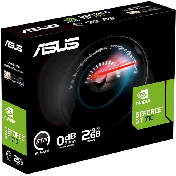 ASUS NVIDIA GeForce GT 710 2GB GDDR5 EVO - Grafické karty - Obrázok IKDI000K01