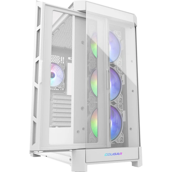 COUGAR DUOFACE Pro RGB biela - Počítačové skrine - Obrázok IKU7000N01