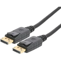 PremiumCord DisplayPort 2.0/DisplayPort 2.0 kábel 16K 0,5m čierny - Káble a redukcie