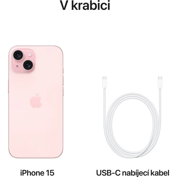 Apple iPhone 15 512GB ružový (Kategória A) - Mobilné telefóny - Obrázok IM39000601