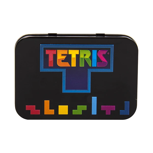 Tetris hra v plechovej krabičke - Retro konzola - Obrázok IM45700301
