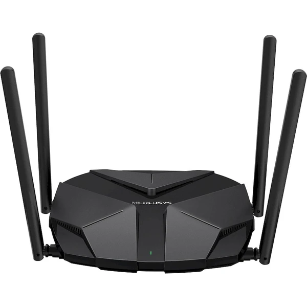 Mercusys MR85X Wi-Fi 6 router čierny - Wi-Fi routery - Hlavný obrázok