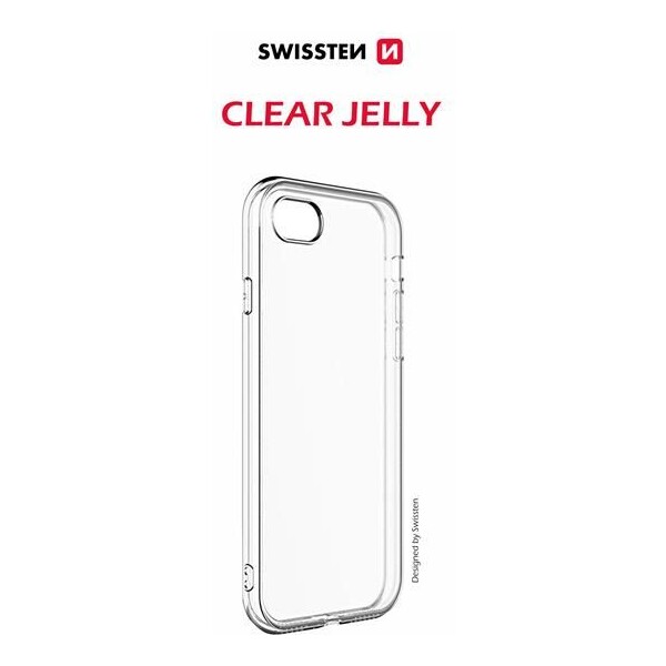 Swissten Clear Jelly kryt Apple iPhone 15 transparentný