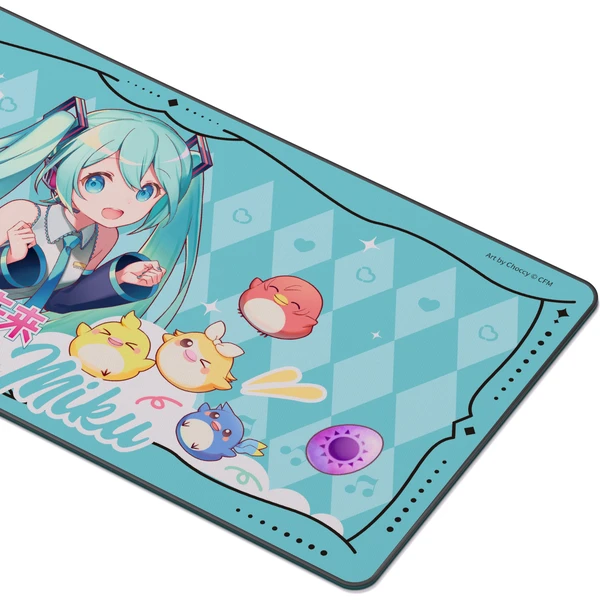 Akko x Hatsune Miku podložka pod myš a klávesnicu - Podložky - Obrázok INQG000K01