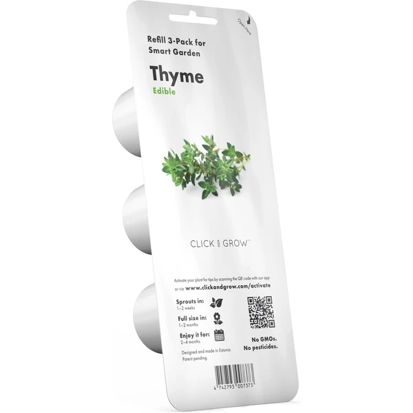 Click and Grow tymián kapsule so semienkami a substrátom 3ks - Sadenice - Obrázok INYR000401