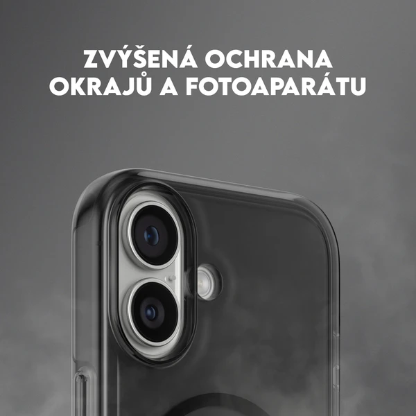 PanzerGlass® CARE Smokey kryt s MagSafe Apple iPhone 17 dymový/čierny - Puzdra - Obrázok IODH000K01
