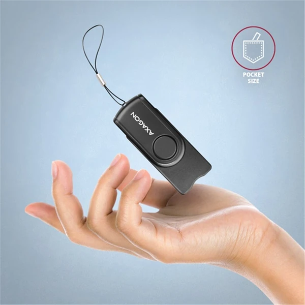 AXAGON CRE-SMP2A, USB-A PocketReader 4-slot čítačka Smart card (eObčanka) + SD/microSD/SIM - Čítačky čipových kariet - Obrázok IOS6000701