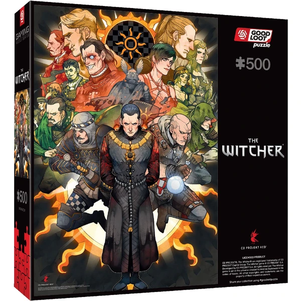 Puzzle The Witcher Nilfgaard (500) - Puzzle - Obrázok IP2T100501