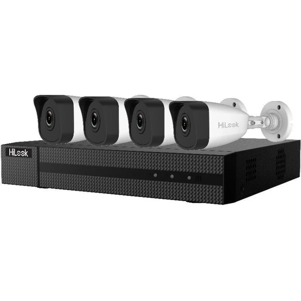 HiLook IK-4142BH-MH/P(C) 4 ks + NVR 1TB biela - IP kamery - Hlavný obrázok