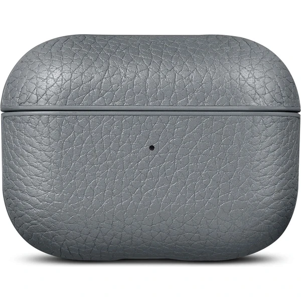 Woolnut Leather kožené puzdro pre AirPods Pro 3. generácia sivé - Puzdra - Obrázok IQJI000K01