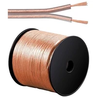 PremiumCord 2x 1,5mm2 kábel na prepojenie reprosústáv 100m medený - Káble a redukcie