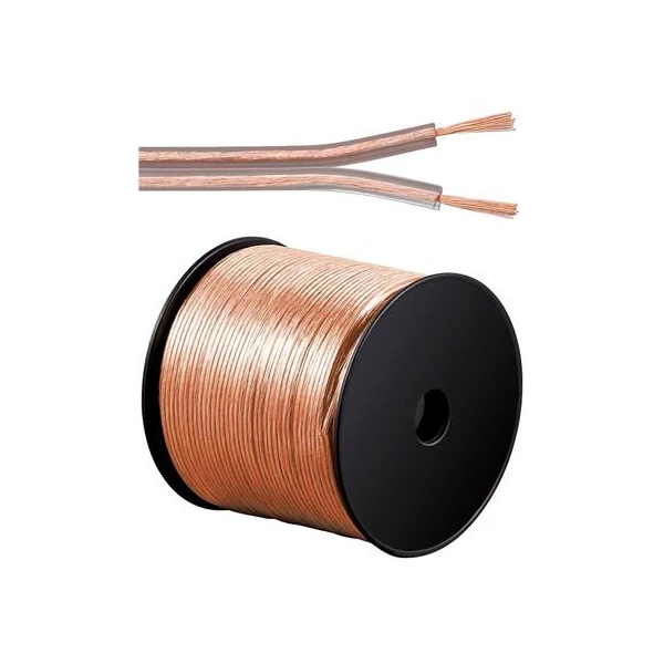 PremiumCord 2x 1,5mm2 kábel na prepojenie reprosústáv 100m medený - Káble a redukcie - Hlavný obrázok