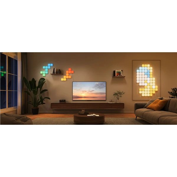 Govee Smart mini RGBIC panely - 10ks - Inteligentné osvetlenie - Obrázok IRKK000K01