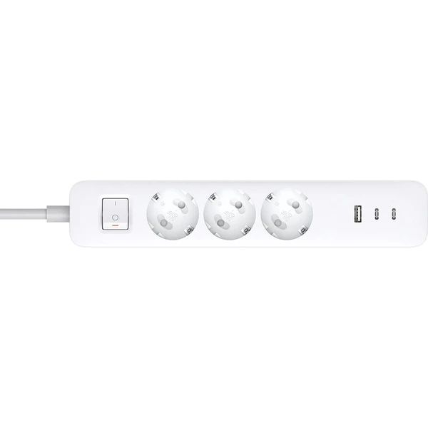 Xiaomi 20W Power Strip (2C1A) predlžovacia zásuvka biela - Zásuvky - Hlavný obrázok