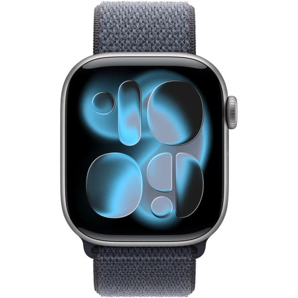 Apple Watch 42/41/40/38mm oceľovo modrý prevliekací športový remienok - Remienky - Obrázok ISWH000K01
