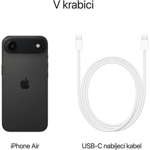 Apple iPhone Air 256GB vesmírne čierny - Mobilné telefóny - Obrázok ITMH000K01