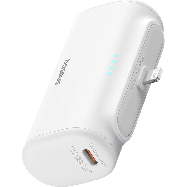 Baseus Compact powerbanka 5000mAh biela - Powerbanky - Obrázok ITTL000K01