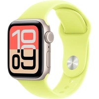 Apple Watch 41/40/38mm neónovo žltý športový remienok S/M - Remienky