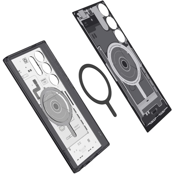 Spigen Ultra Hybrid OneTap Metal Ring MagFit kryt Samsung Galaxy S24 Ultra zero one - Puzdra - Obrázok IU91000P01