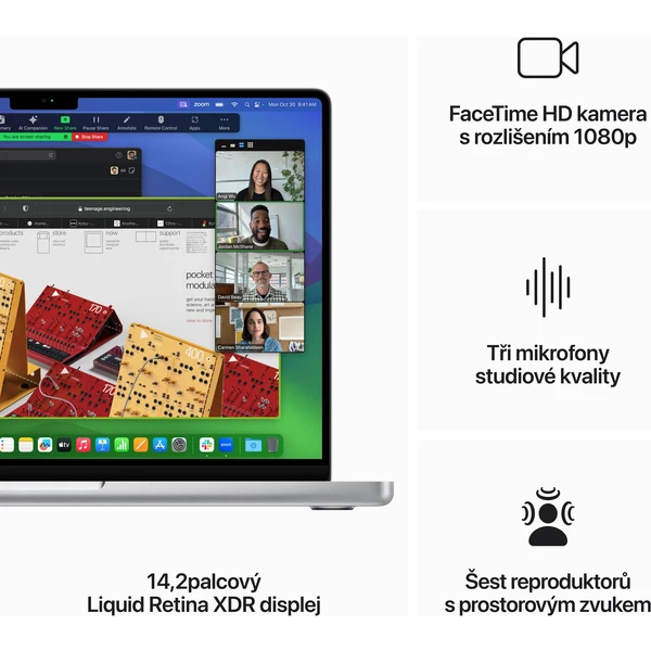 Apple MacBook Pro 14" / M3 / 1TB (2023) - Notebooky - Obrázok IUC0000L01