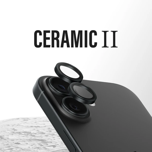 PanzerGlass® Hoops Ceramic II sklá Apple iPhone 17/16/16 Plus - Ochranné fólie a sklo - Obrázok IUEH000K01