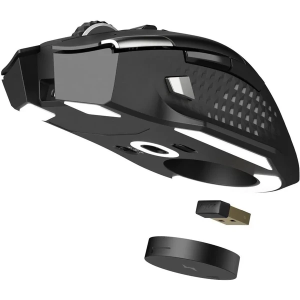 MSI VERSA Pre bezdrôtová herná myš + Mouse Dock Pre set čierny - Myši - Obrázok IUSE000K01