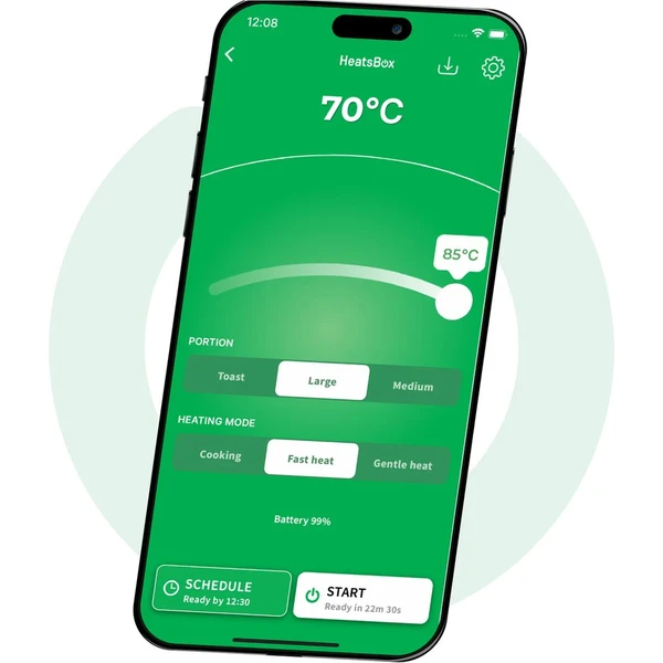 Faitron HeatsBox DRIVE šikovný ohrievací obedový box do auta šedý - Domáce spotrebiče - Obrázok IV2H000K01