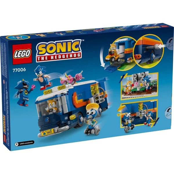 LEGO Sonic the Hedgehog 77006 Veliteľské vozidlo tímu Sonic - LEGO - Obrázok IVAJ000K01