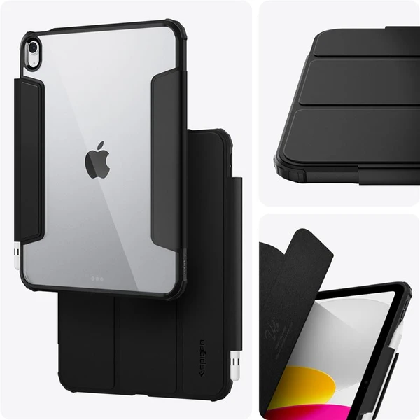 Spigen Ultra Hybrid Pro púzdro iPad Air 10.9" (22/20), Air 11" (24/25/26) čierne - Puzdra - Obrázok IVC5000L01