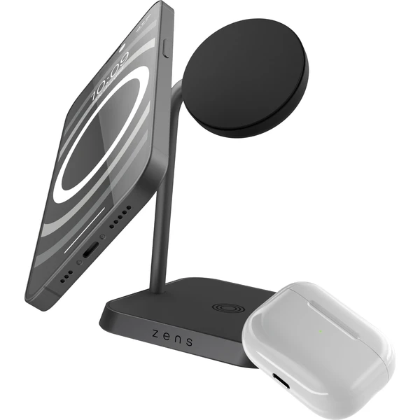 ZENS Office Charger Pro 2 MagSafe 2v1 nabíjačka (20W) čierna - Nabíjačky - Obrázok IVFL000K01