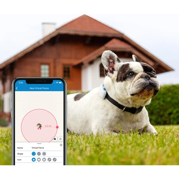 Tractive GPS DOG 4 tracker polohy a aktivity pre psov biely - GPS Moduly - Obrázok IVWK600301