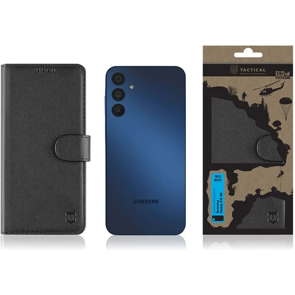 Tactical Field Notes púzdro Samsung Galaxy A15 5G čierne - Puzdra - Obrázok IWC0000P01