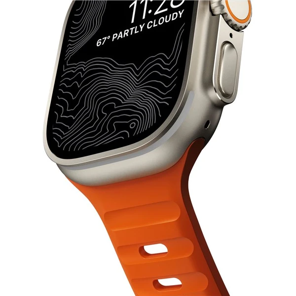 Nomad Sport Strap M/L remienok pre Apple Watch Ultra 49/45/44/42 mm Ultra Orange - Remienky - Obrázok IWJ0000N01