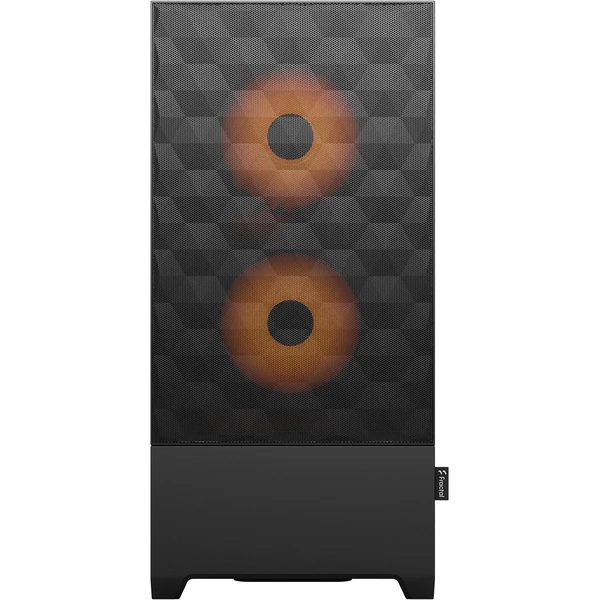 Fractal Design Pop Air RGB Orange Core TG Clear Tint - Počítačové skrine - Obrázok IY6A000601