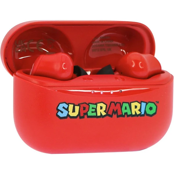 OTL bezdrôtové slúchadlá TWS s motívom Super Mario červená - Slúchadlá - Obrázok IYHB300401
