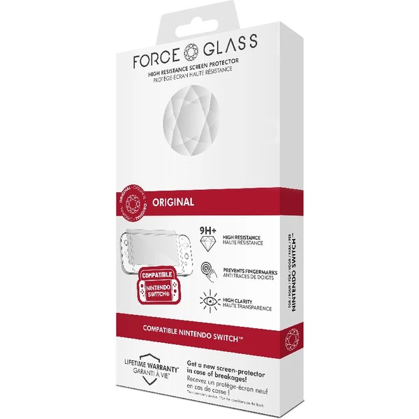Ochranné sklo Screen Protector Glass 9H + V2 (Switch) - Ochranné fólie a sklo - Obrázok IZ56700301