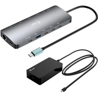 i-tec USB-C Metal Nano 3x Display Dock 2x HDMI 1x USB-C video dokovacia stanica + nabíjačka - Dokovacie stanice