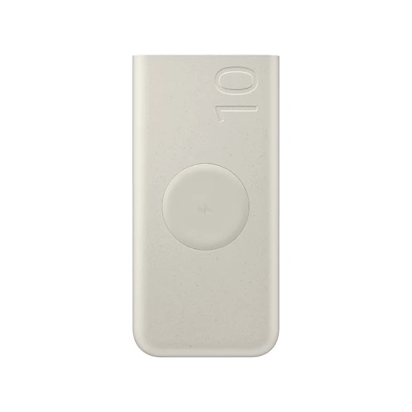 Samsung FastCharge powerbanka Qi, 2x USB-C, 25W, 10000mAh béžová - Powerbanky - Obrázok IZX3000P01