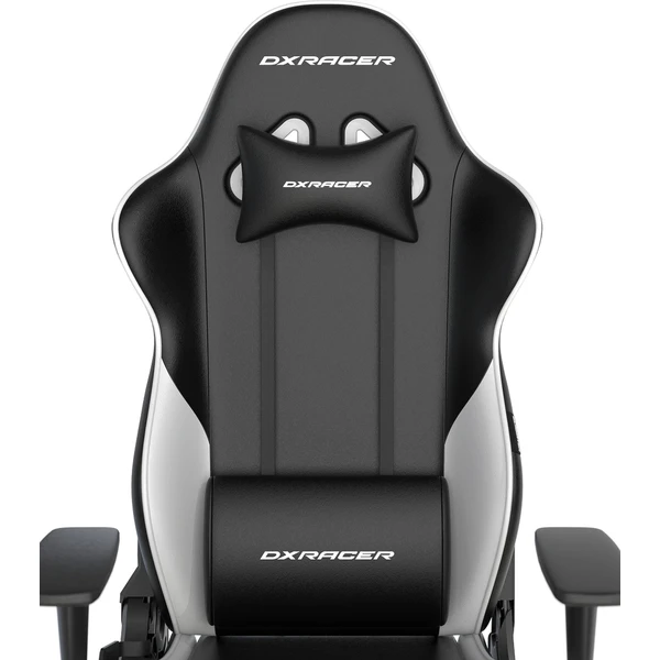 DXRacer GLADIATOR herná stolička čierno-biela - Stoličky - Obrázok J04D000O01