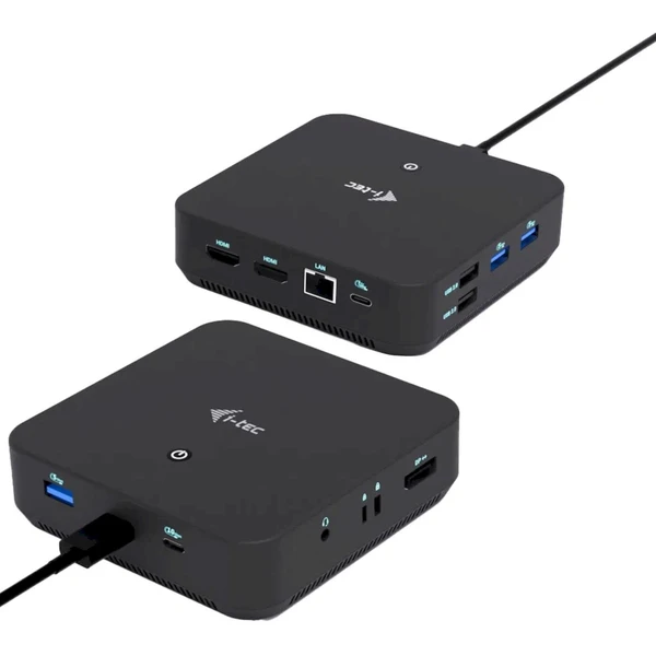 i-tec USB-C DP Dual HDMI dokovacia stanica + nabíjačka - Dokovacie stanice - Obrázok J0BK000K01