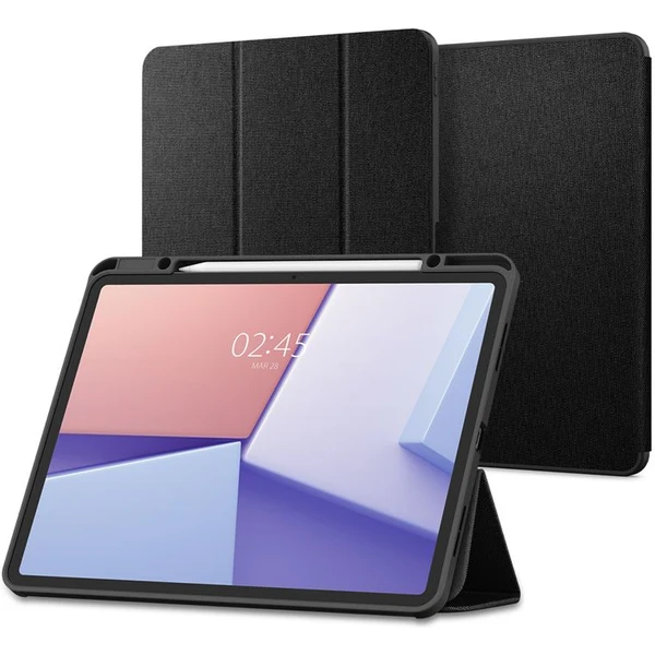 Spigen Urban Fit púzdro iPad Air 13" (2024-2026) čierne - Puzdra - Hlavný obrázok