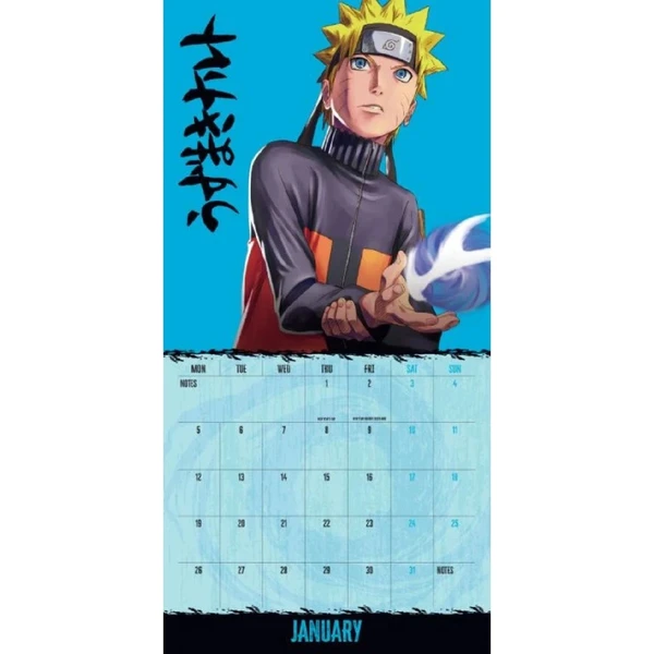 Kalendár Naruto 2026 - Kalendáre - Obrázok J0JL000K01