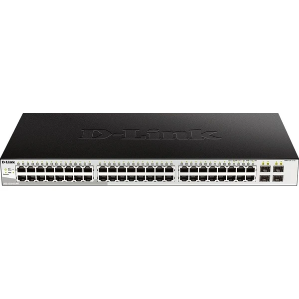 D-Link 48 portový + 4 portový 1 Gbps SFP portový Metro Ethernet prepínač - Switche - Hlavný obrázok