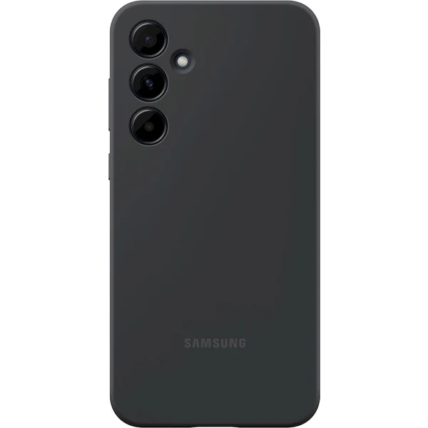 Samsung Silicone Case Galaxy A55 čierny - Puzdra - Hlavný obrázok