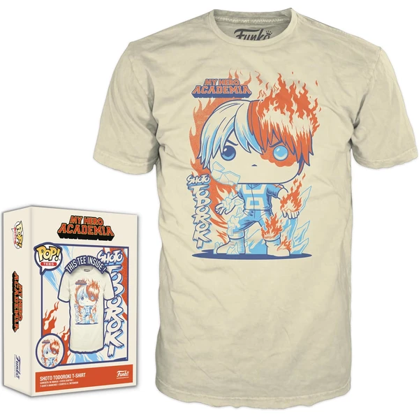 Funko Boxed Tee: My Hero Academia - Todoroki L - Tričká - Hlavný obrázok
