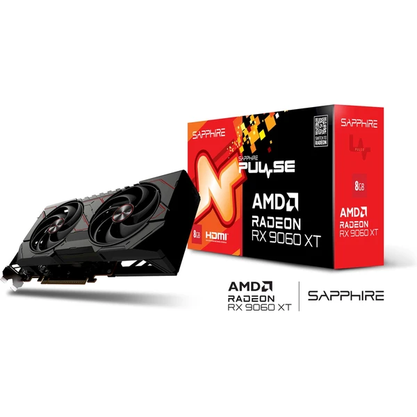 Sapphire PULSE AMD Radeon RX 9060 XT GAMING OC 8GB - Grafické karty - Obrázok J11H000N01