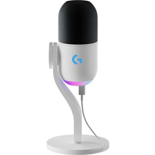 Logitech G Yeti GX mikrofón biely